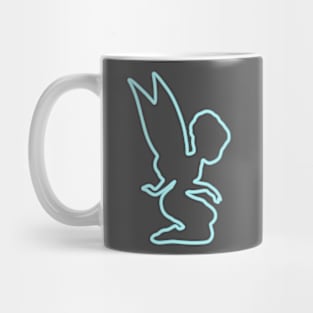 80's Gift 80s Retro Neon Sign Fairy Mug